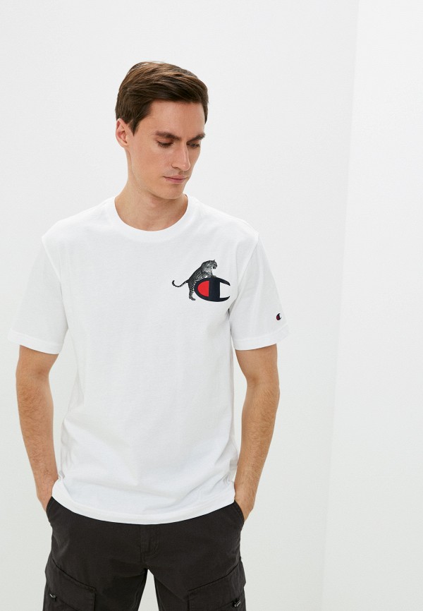 

Футболка Champion, Белый, ROCHESTER Graphic Shop Crewneck T-Shirt