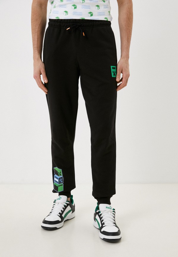 

Брюки спортивные PUMA, Черный, x MINECRAFT, Sweatpants