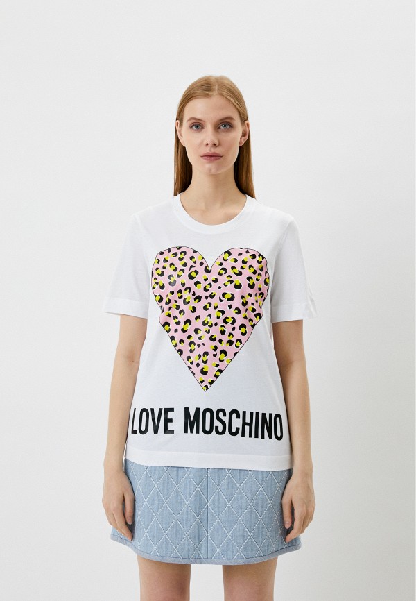 

Футболка Love Moschino, Белый