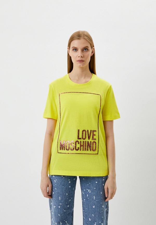 

Футболка Love Moschino, Желтый