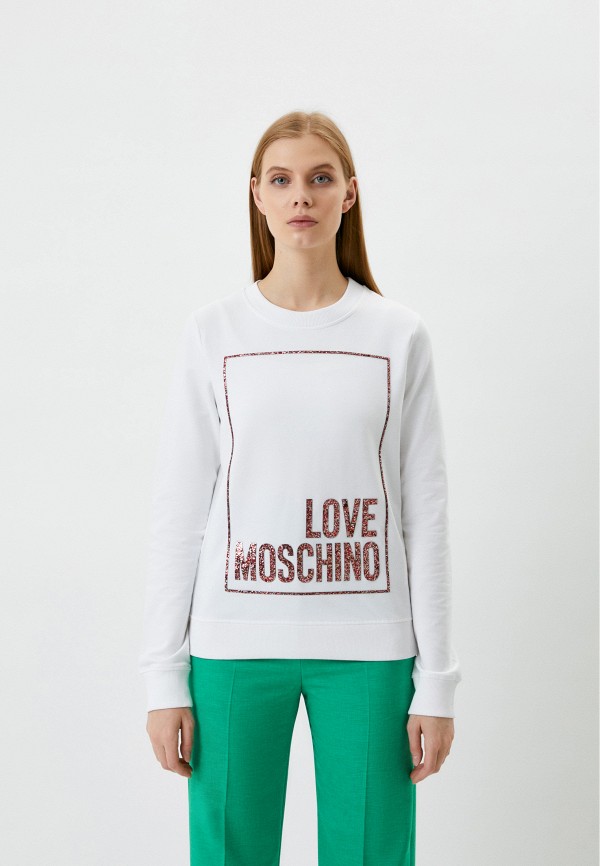 

Свитшот Love Moschino, Белый