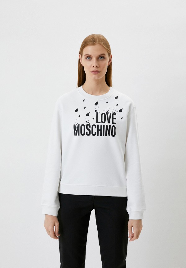 

Свитшот Love Moschino, Белый