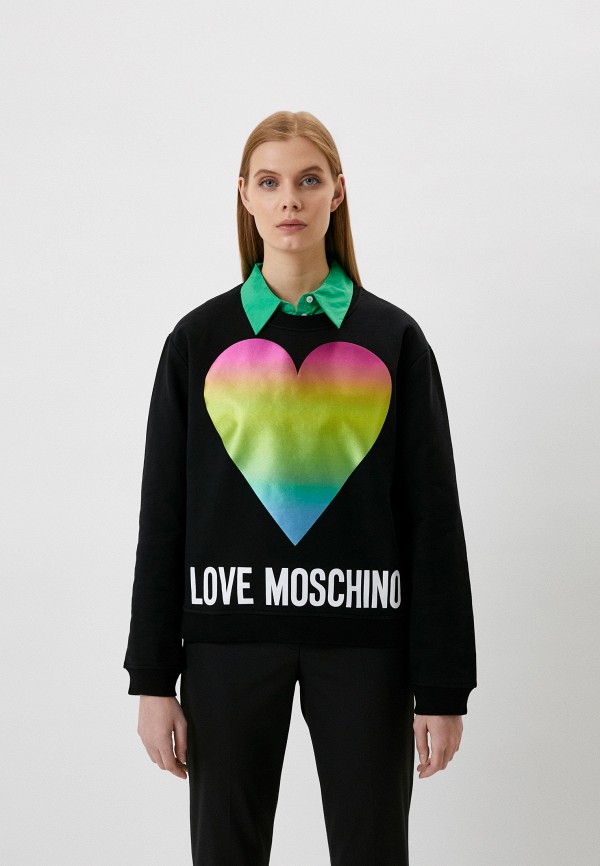 

Свитшот Love Moschino, Черный