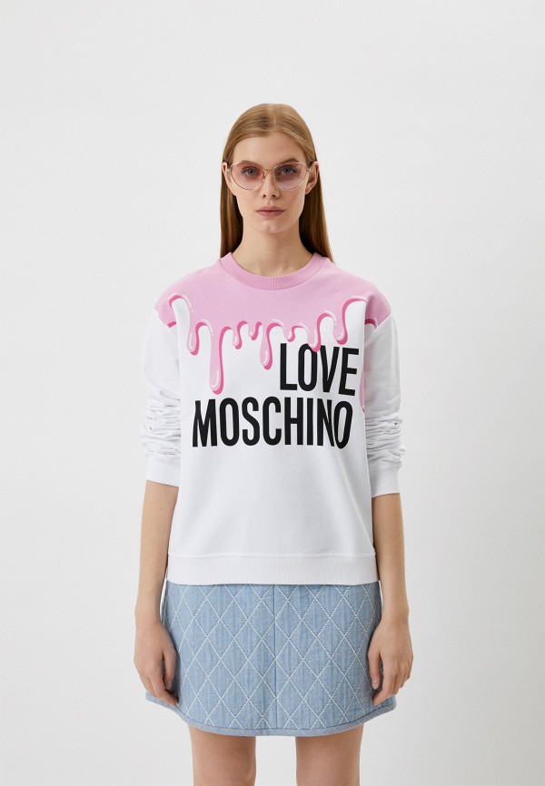

Свитшот Love Moschino, Белый