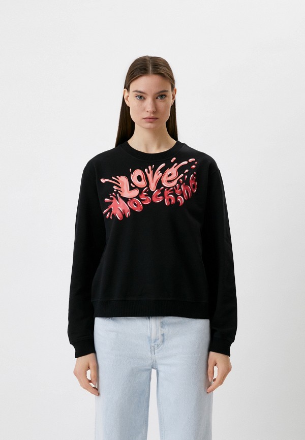 

Свитшот Love Moschino, Черный