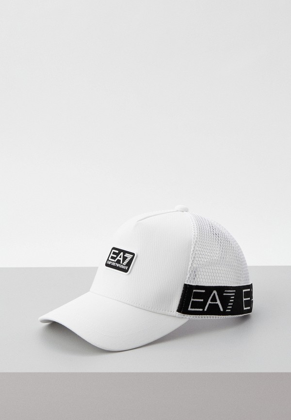 

Бейсболка EA7, Белый, MAN'S CAP LOGO TAPE