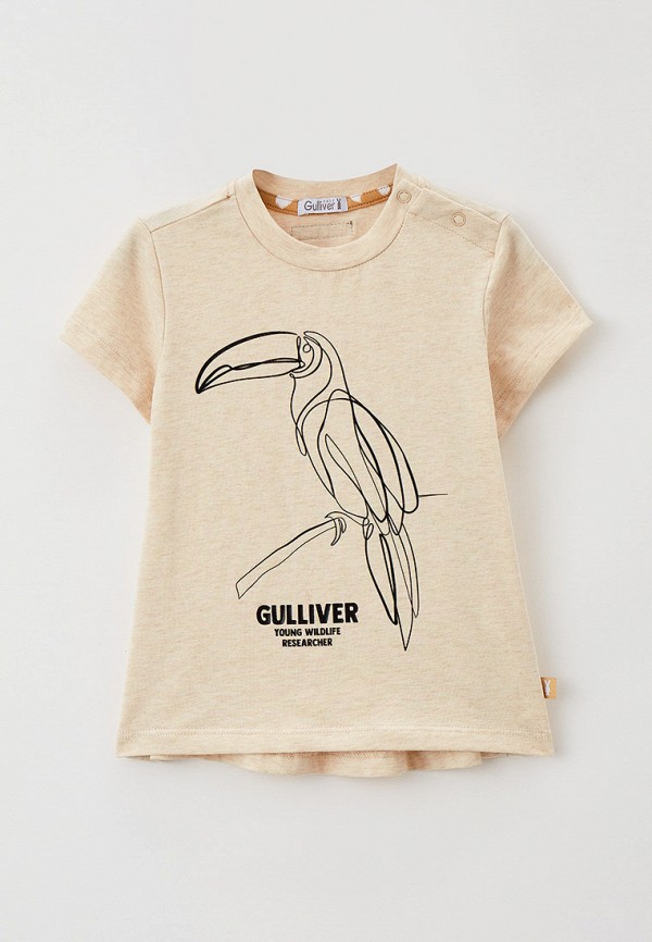 

Футболка Gulliver, Бежевый