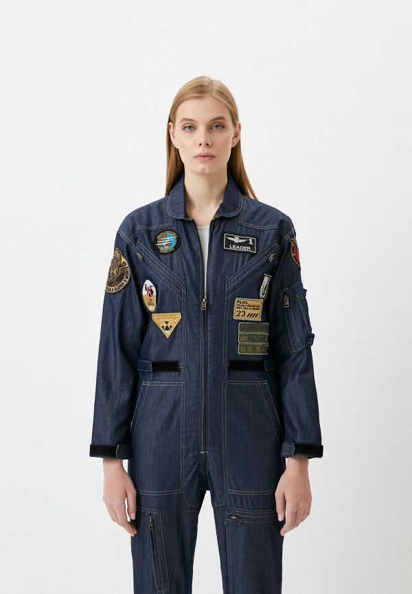 фото Комбинезон джинсовый aeronautica militare