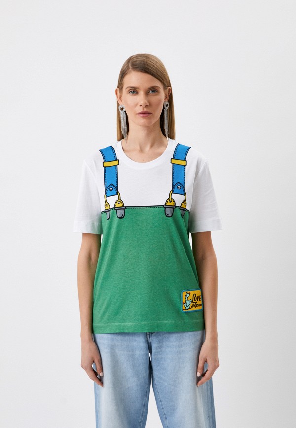 

Футболка Love Moschino, Зеленый