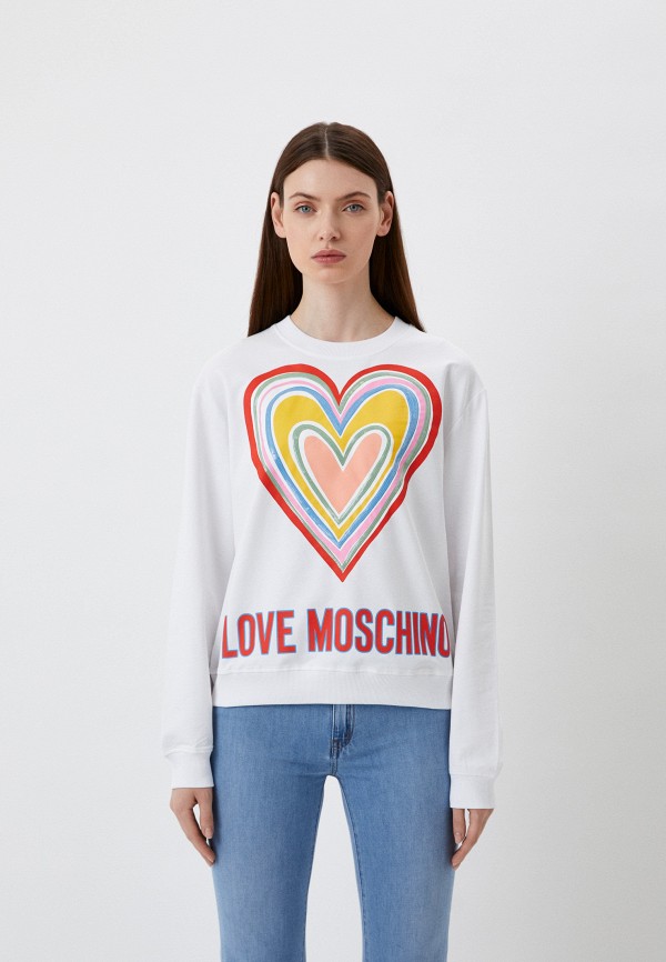 

Свитшот Love Moschino, Белый