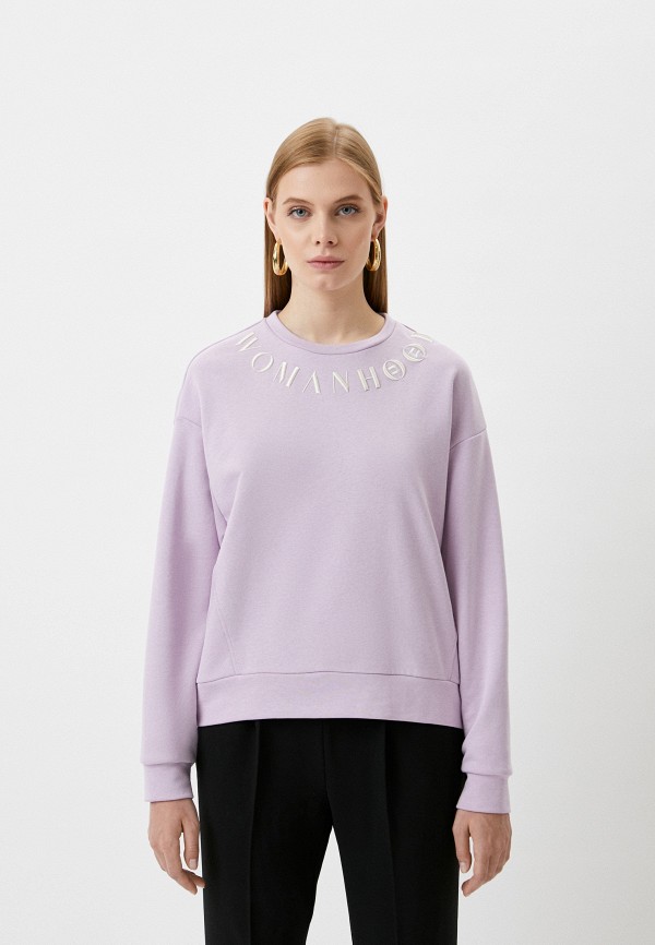 

Свитшот Elisabetta Franchi, Фиолетовый, MD00621E2