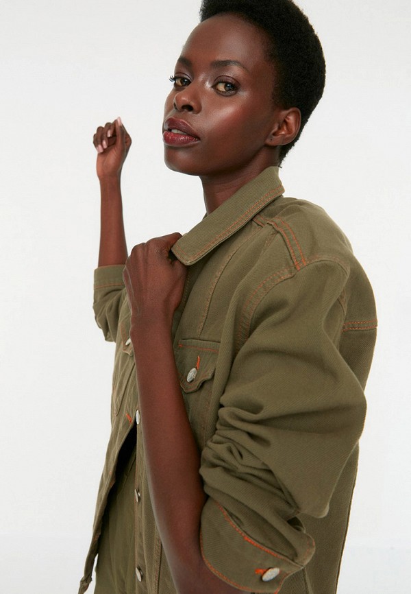 фото Куртка джинсовая trendyol