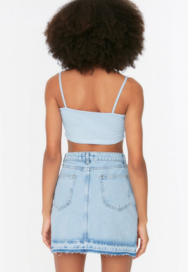 фото Юбка джинсовая trendyol