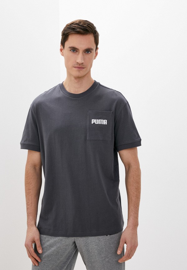 

Футболка PUMA, Серый, Boxy Tee