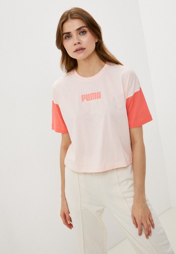 

Футболка PUMA, Розовый, Rebel Fashion Tee