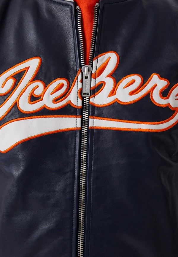 фото Куртка кожаная iceberg