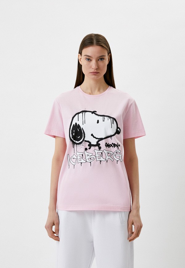 

Футболка Iceberg, Розовый, EXCLUSIVE FOR LAMODA