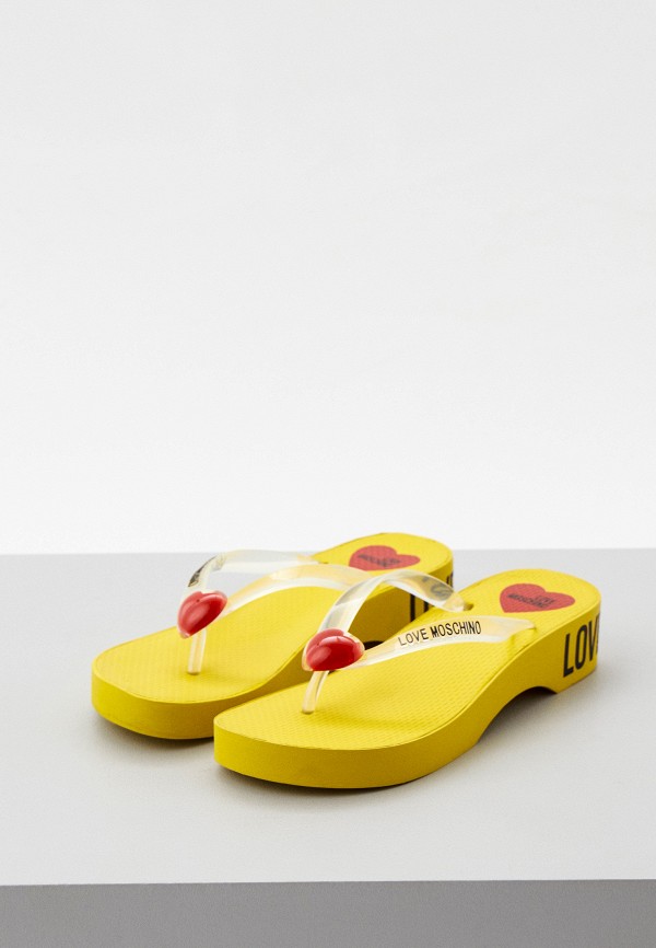 фото Сланцы love moschino
