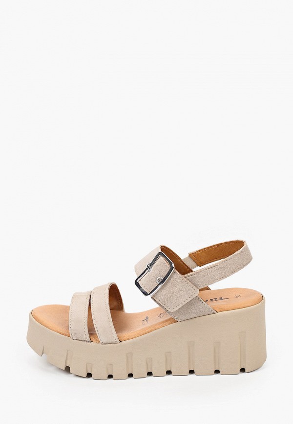 

Босоножки Tamaris, Бежевый