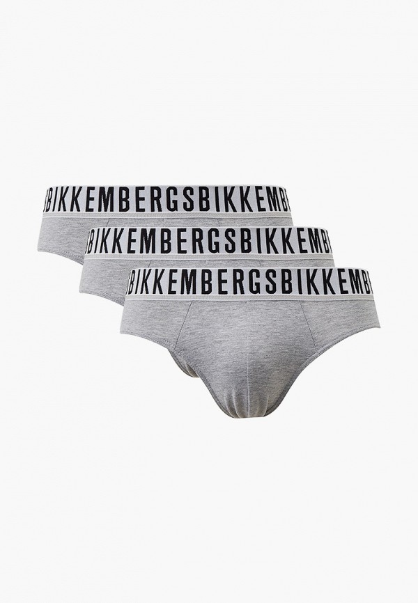 

Трусы 3 шт. Bikkembergs, Серый