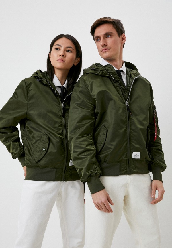 

Куртка и брелок Alpha Industries, Хаки, L-2B HOODED GEN II