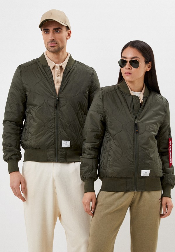 

Куртка утепленная Alpha Industries, Хаки, L-2B QUILTED