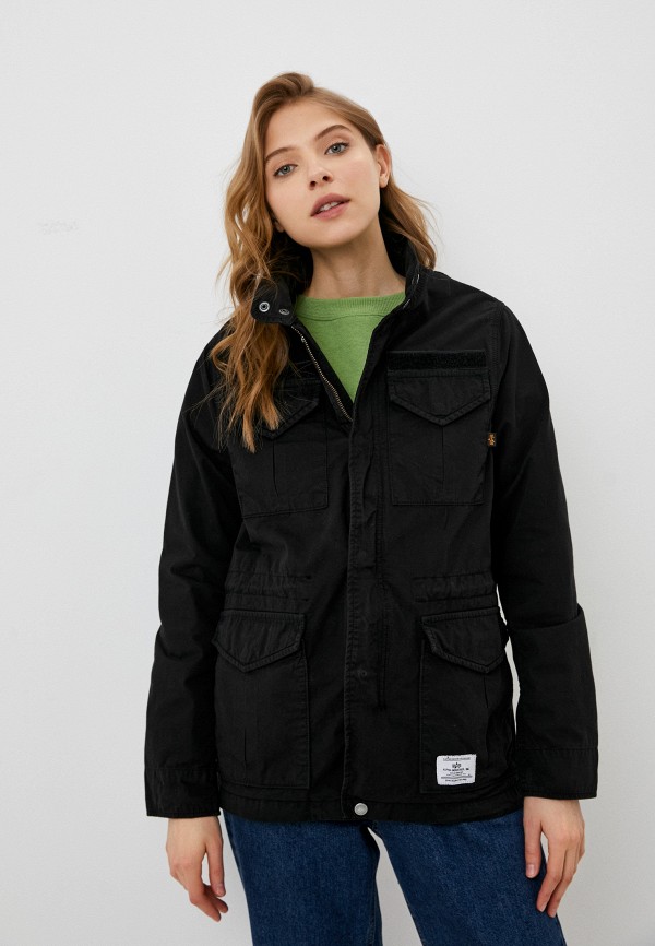 

Куртка Alpha Industries, Черный, M-65 LIGHTWEIGHT FIELD COAT W
