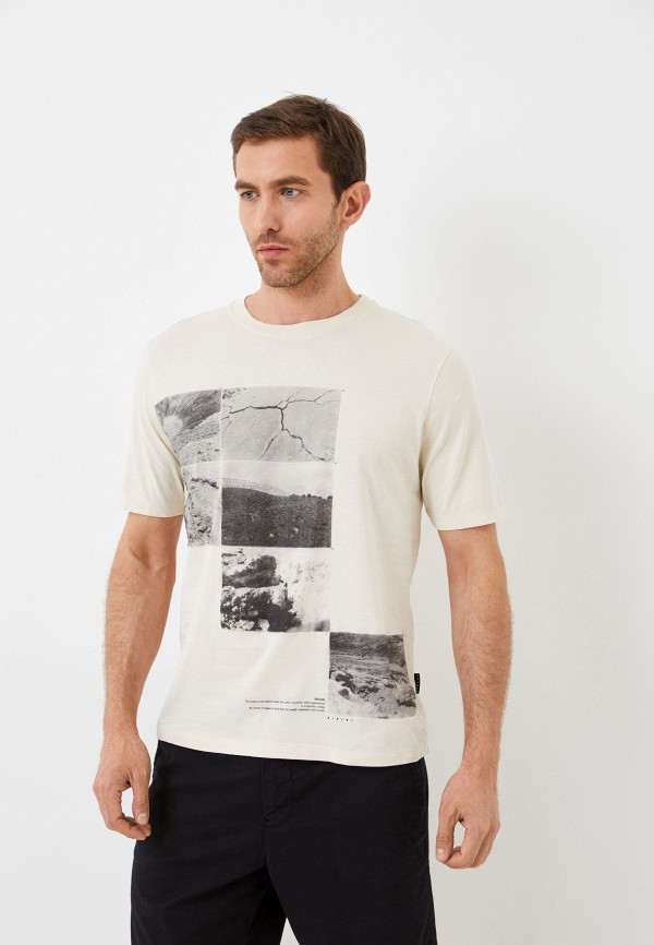 

Футболка Sisley, Бежевый