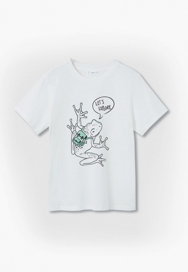 

Футболка Mango Kids, Белый, PRIX