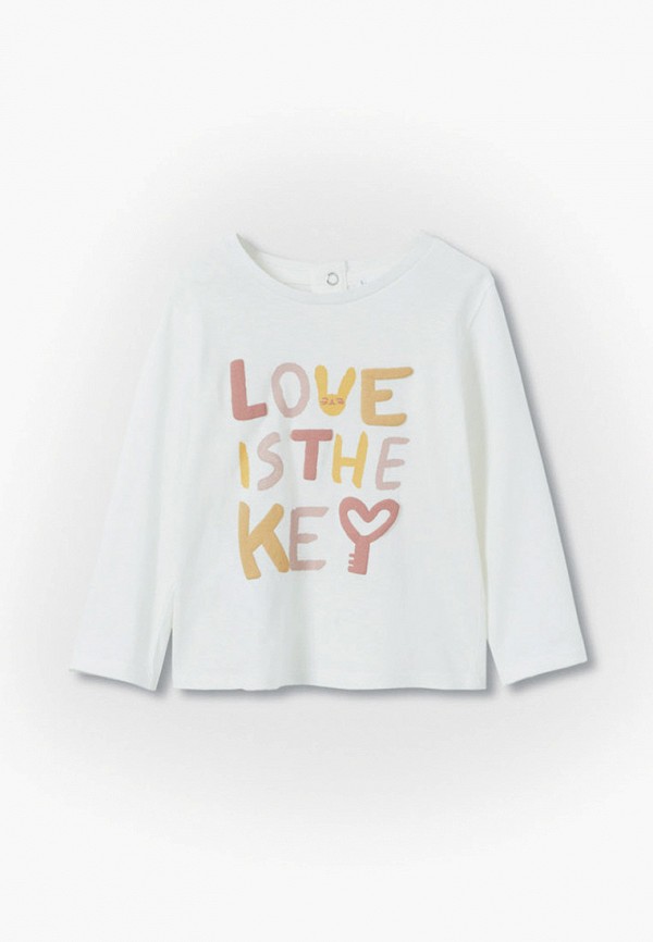 

Лонгслив Mango Kids, Белый, KEY