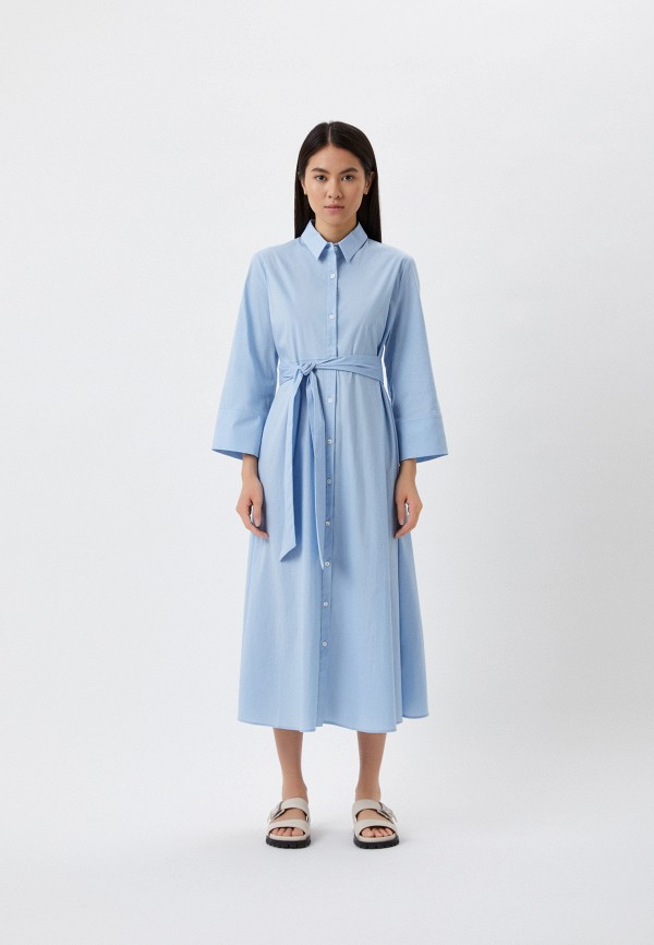 Платье Pietro Brunelli Milano голубого цвета
