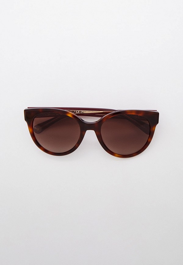 Очки солнцезащитные Tommy Hilfiger коричневого цвета