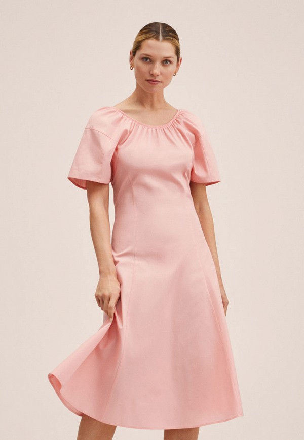 Платье Mango розового цвета