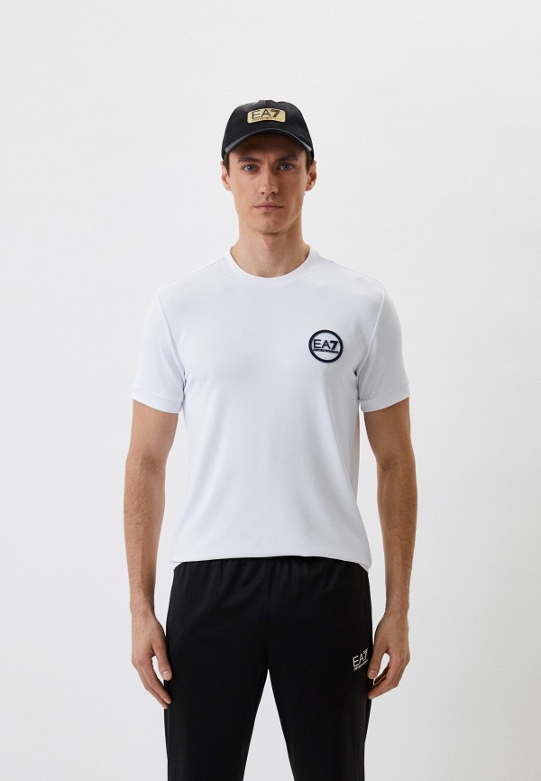 

Футболка EA7, Белый, TENNIS CLUB