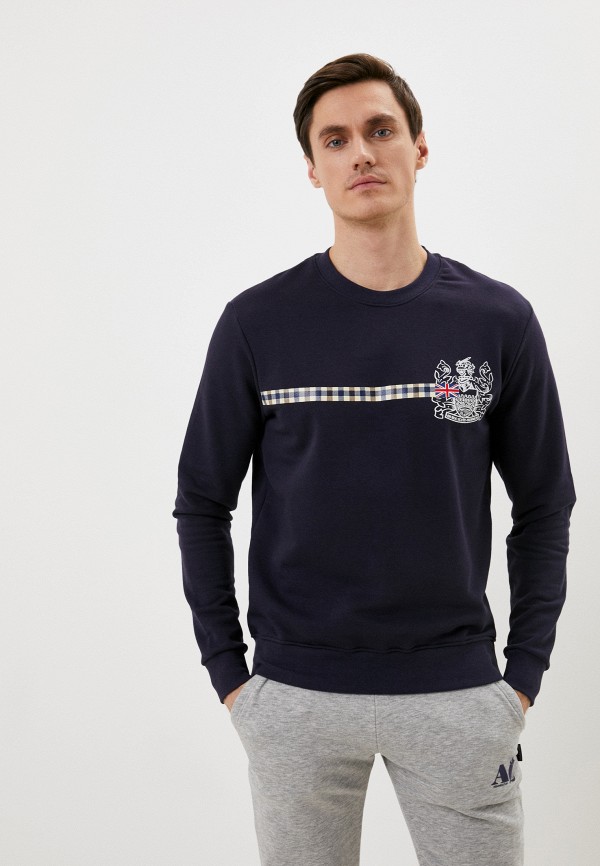 

Свитшот Aquascutum, Синий