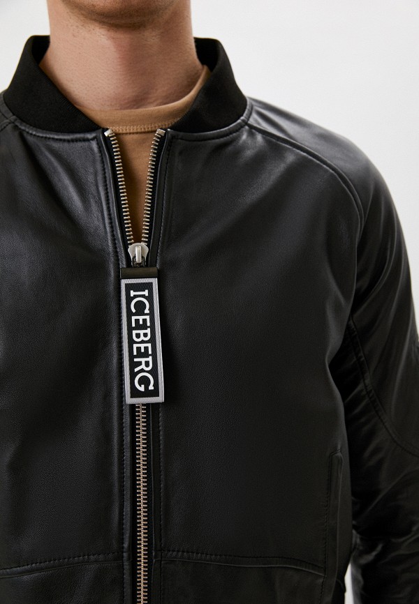 фото Куртка кожаная iceberg