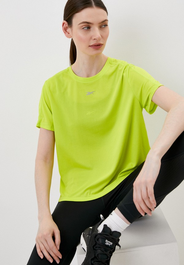 

Футболка спортивная Reebok, Зеленый, WOR RUN SPEEDWICK TEE