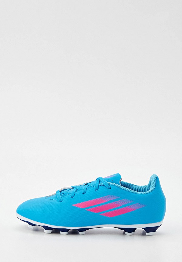 

Бутсы adidas, Голубой, X SPEEDFLOW.4 FxG J