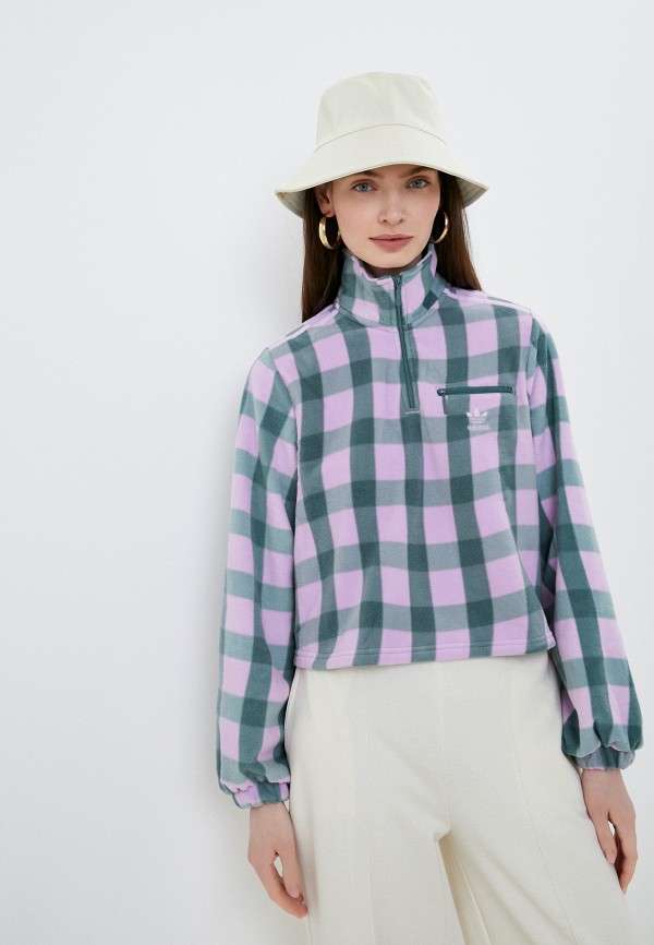 

Олимпийка adidas Originals, Фиолетовый, HALF ZIP