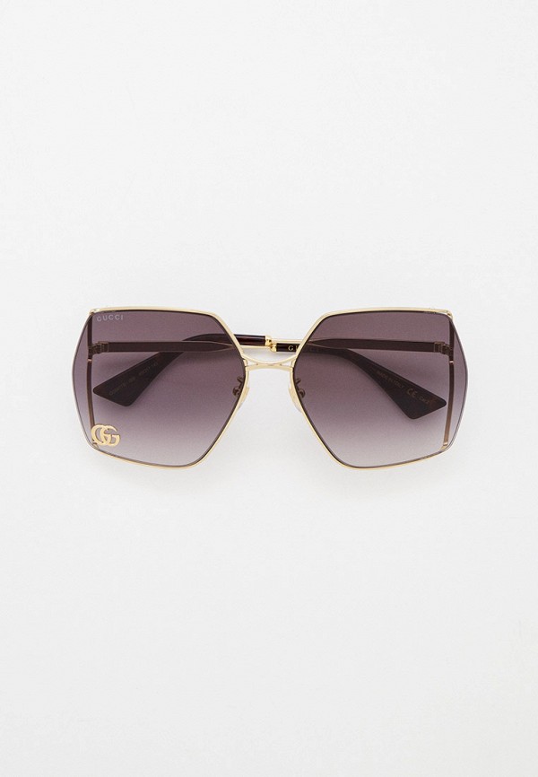 

Очки солнцезащитные Gucci, Серебряный, GG0817S 006