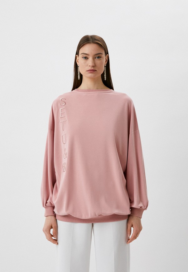 

Свитшот Twinset Milano, Розовый, U&B