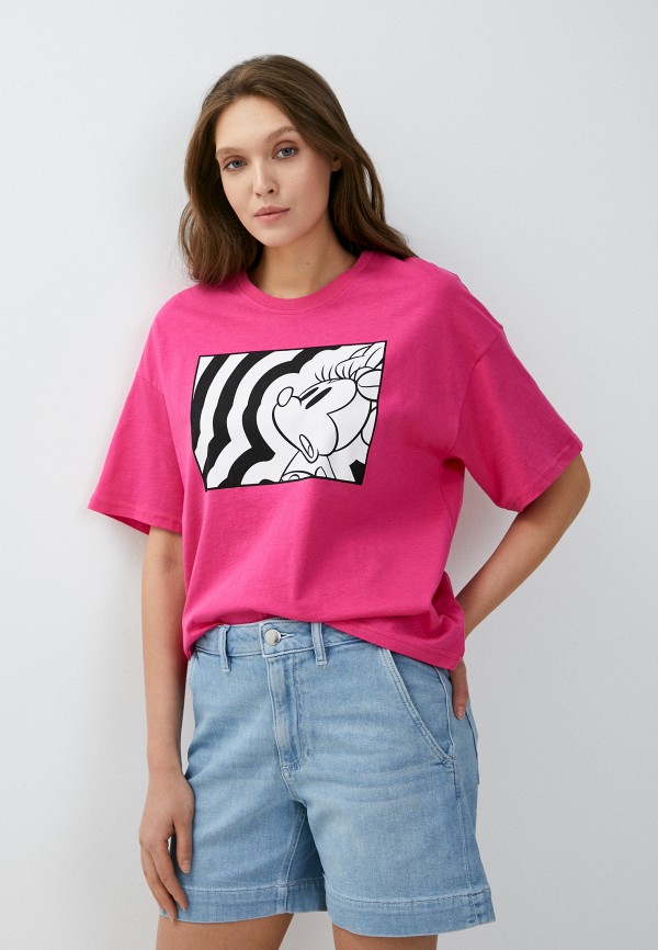 

Футболка United Colors of Benetton, Фуксия