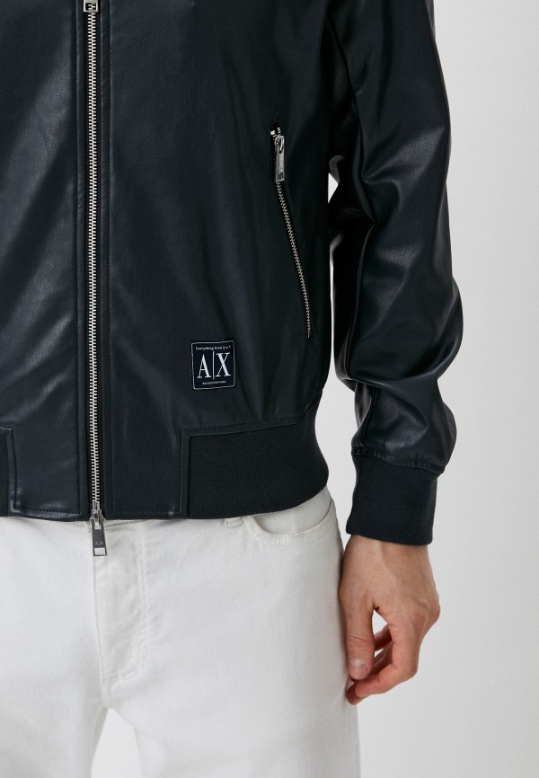 фото Куртка кожаная armani exchange