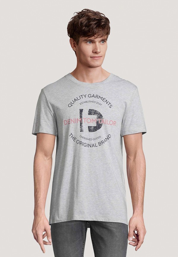 

Футболка Tom Tailor Denim, Серый