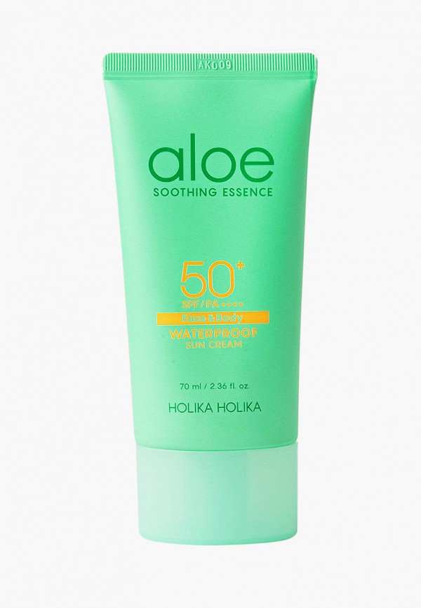 

Крем для лица Holika Holika, Прозрачный, Aloe Waterproof Sun Cream SPF 50+ PA ++++, 70 мл