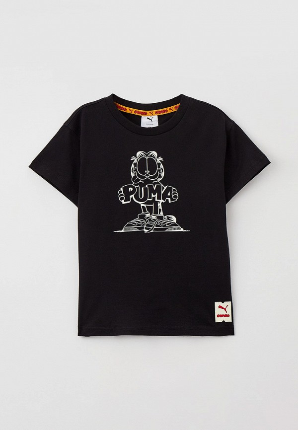 

Футболка PUMA, Черный, x GARFIELD Graphic Tee Kids