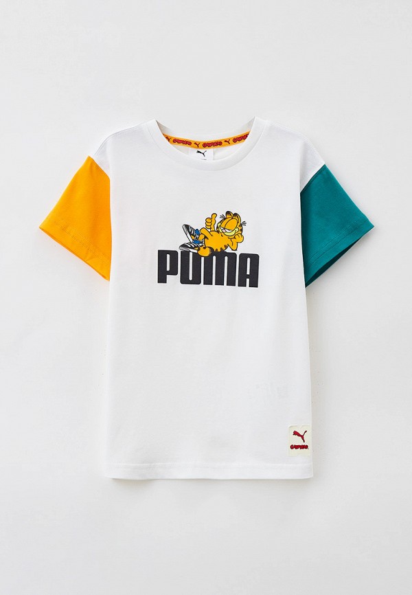 

Футболка PUMA, Белый, PUMA x GARFIELD Colorblock Tee Kids