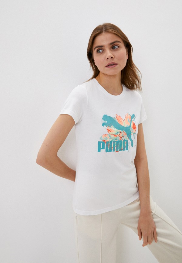 Футболка PUMA белый 533543 RTLABL115301