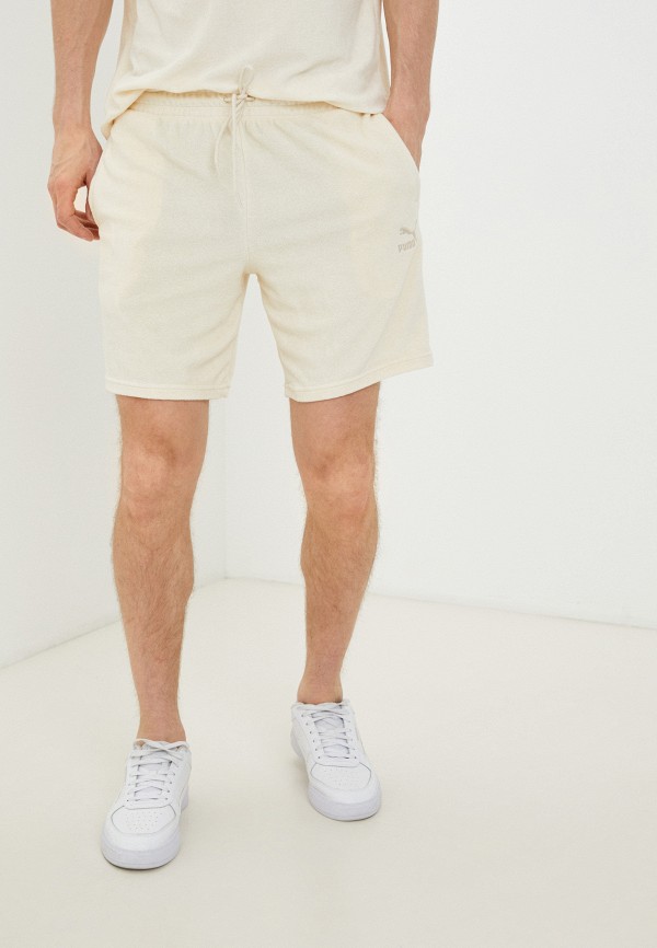 

Шорты спортивные PUMA, Бежевый, Classics Toweling Shorts 8"