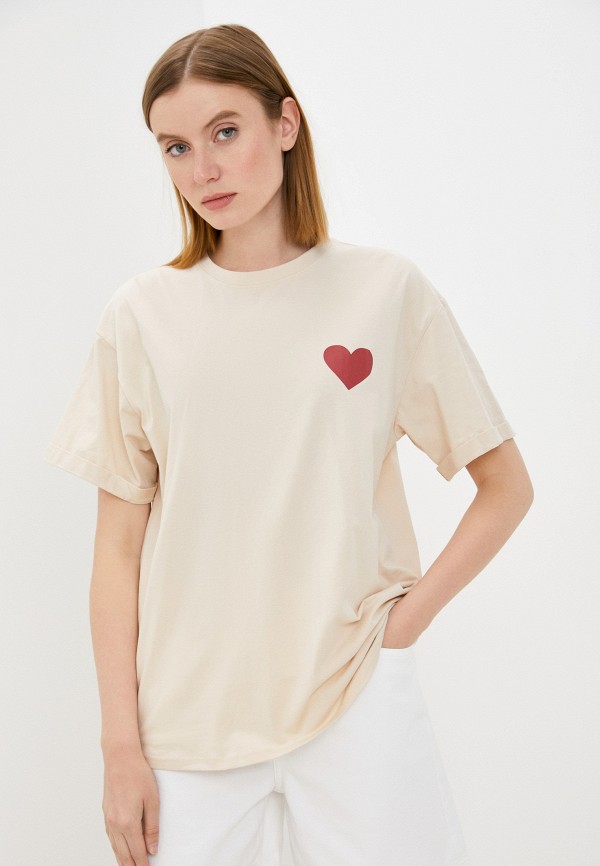 

Футболка Fielsi, Бежевый